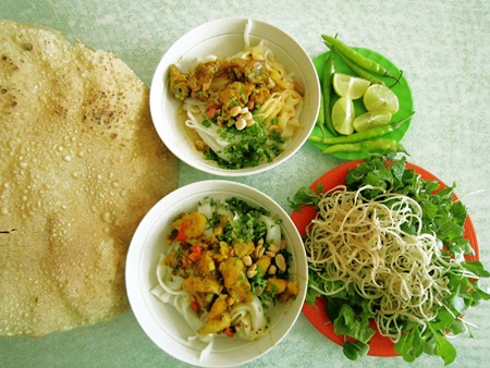 Mỳ Quảng là món ăn đặc trưng của Đà Nẵng